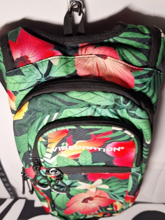 Vibedration Hydration Backpack w/o bladder - Tropical - Used main image 14